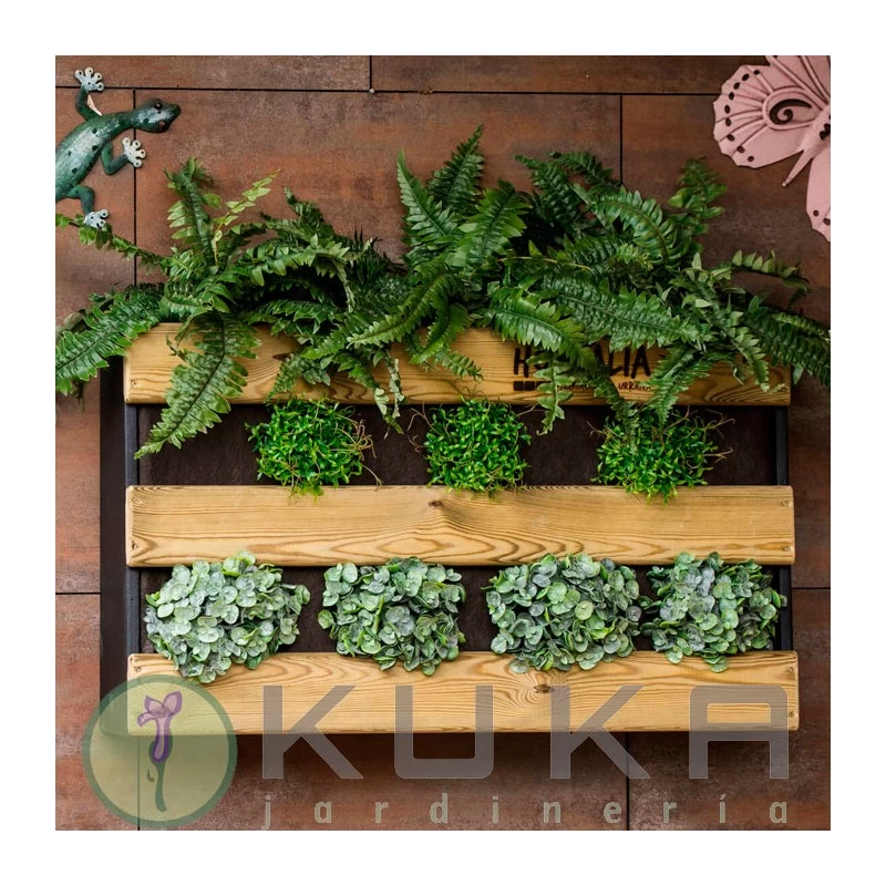 Anclaje Pared Para Huerto Urbano Jardín Vertical - Imagen 4