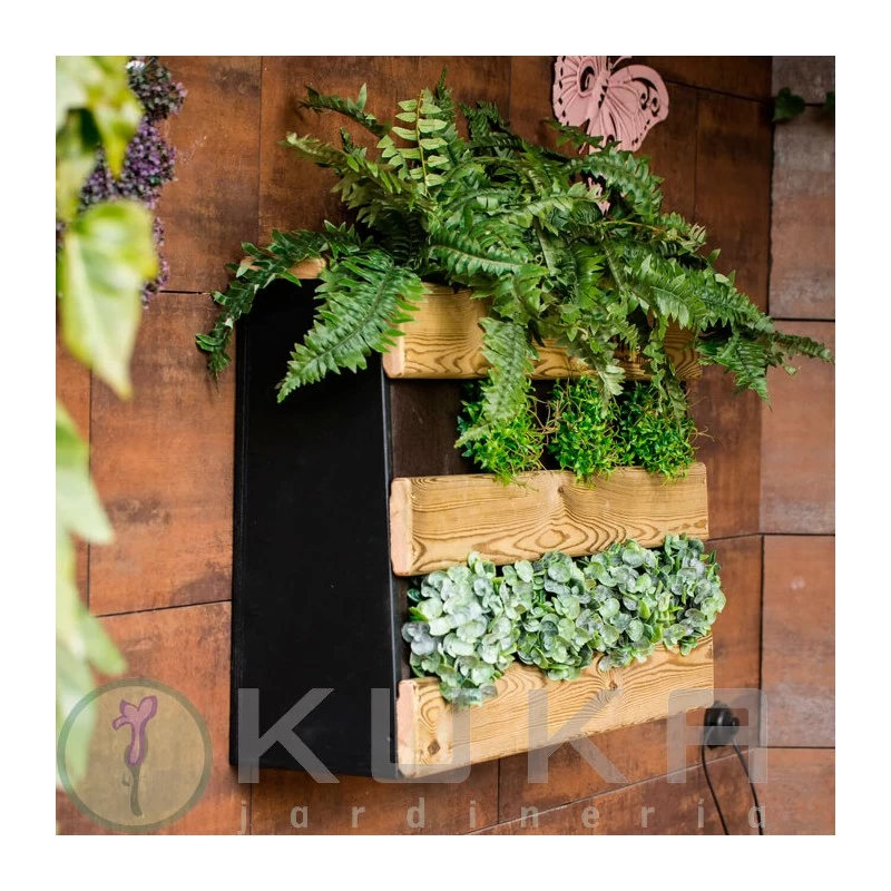 Anclaje Pared Para Huerto Urbano Jardín Vertical - Imagen 5