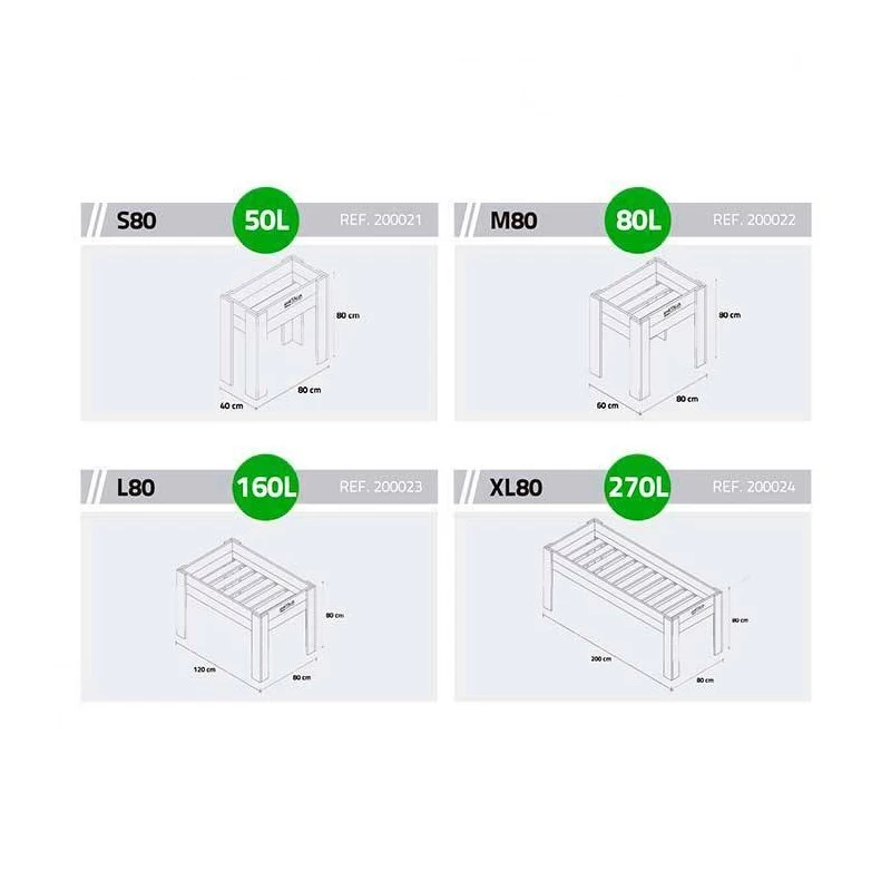 Huerto Urbano Garden Brico M80 PACK, Sustrato, Tomates Y Abono - Imagen 3