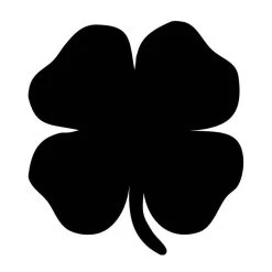 Pizarra Pared Trébol